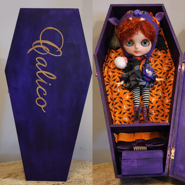 "Calico" custom blythe doll (juniemoon base)