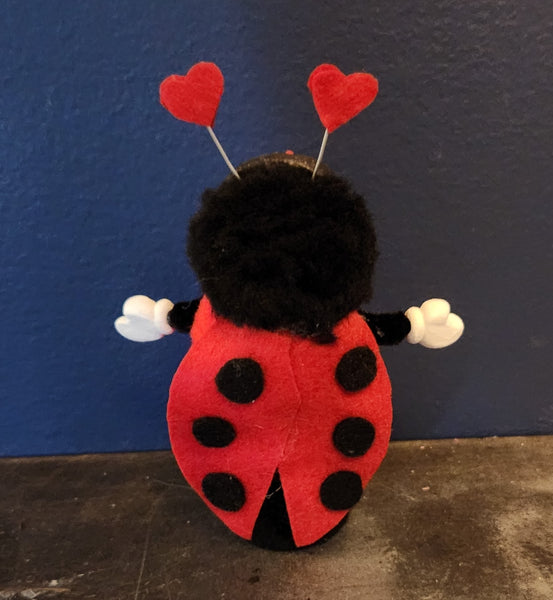 Miniature vintage style love bug