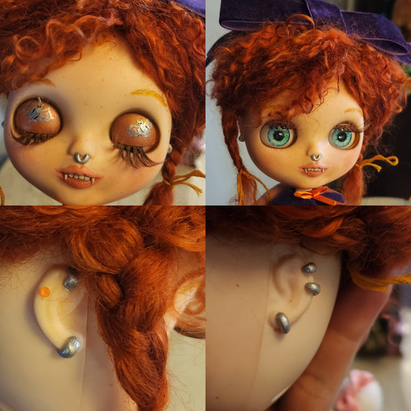 "Calico" custom blythe doll (juniemoon base)