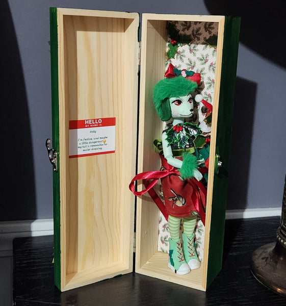 Holly, custom peteena poodle doll