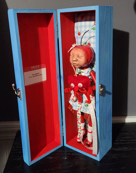 CherryBomb custom doll with ceramic head