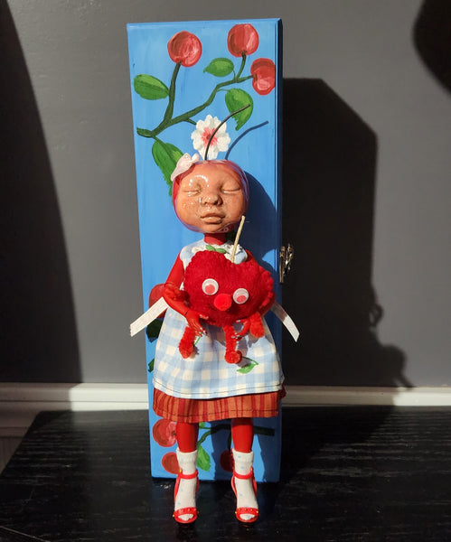 CherryBomb custom doll with ceramic head