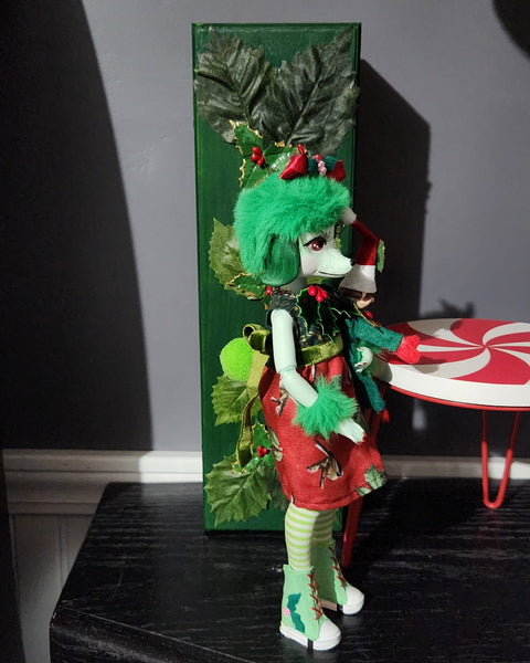 Holly, custom peteena poodle doll