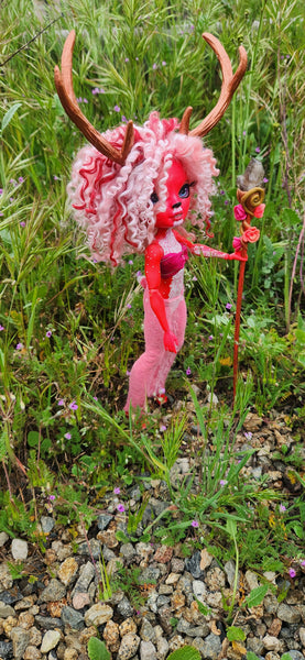 Rose fawn faun custom fashion doll