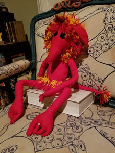 Handmade Firey Plush