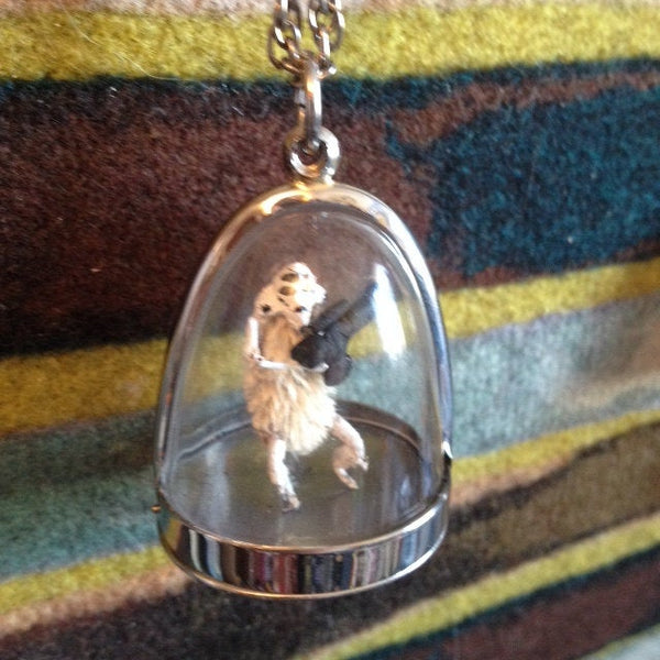 trooper Golden Cicada Monkey pendant